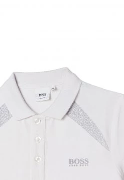 BOSS Kidswear Enfant Polo Blanc -BOSS Soldes Magasin eebb2eee660d48c6b11272380022110c