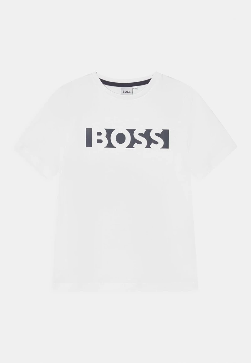 BOSS Kidswear Enfant SHORT SLEEVES TEE T Shirt Imprimé White 3 BOSS Kidswear Enfant SHORT SLEEVES TEE T Shirt Imprimé White