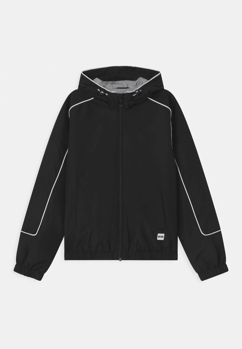 BOSS Kidswear Enfant WINDBREAKER Veste Mi Saison Black 3 BOSS Kidswear Enfant WINDBREAKER Veste Mi Saison Black