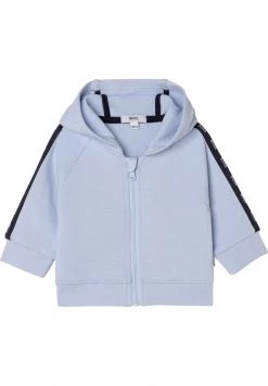 BOSS Kidswear Unisex Sweat à Capuche Zippé Ciel