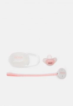 BOSS Kidswear PACIFIER+CLIP+BOX BABY SET Attache Tétine Pinkpale Enfant