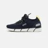 BOSS Kidswear Enfant TRAINERS Baskets Basses Dark Blue