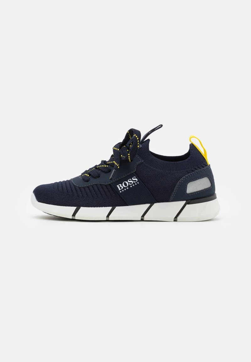 BOSS Kidswear Enfant TRAINERS Baskets Basses Dark Blue 3 BOSS Kidswear Enfant TRAINERS Baskets Basses Dark Blue