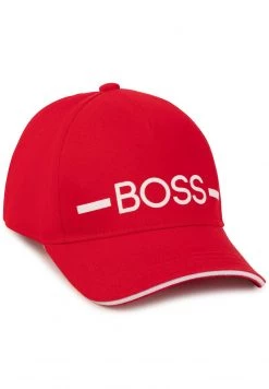 BOSS Kidswear Enfant Casquette Rouge Orange