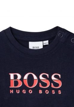 BOSS Kidswear Enfant T Shirt à Manches Longues Bleu Cargo -BOSS Soldes Magasin f80ad91716414b3a9fc4e49ef7df1f5f