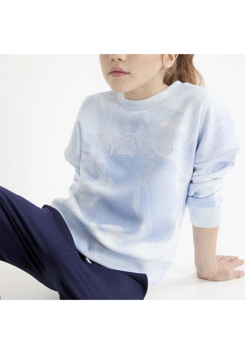 BOSS Kidswear Enfant Sweatshirt Light Sky 4 BOSS Kidswear Enfant Sweatshirt Light Sky – Image 2
