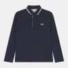 BOSS Kidswear Enfant LONG SLEEVE Polo Navy -BOSS Soldes Magasin f8fa047818da4528a4deb127b2d88a2e