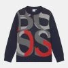BOSS Kidswear Enfant Pullover Navy -BOSS Soldes Magasin f922cc2a7a664182b1b04cb40c3e05d5