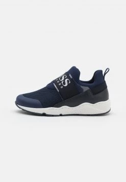 BOSS Kidswear Enfant TRAINERS Baskets Basses Navy