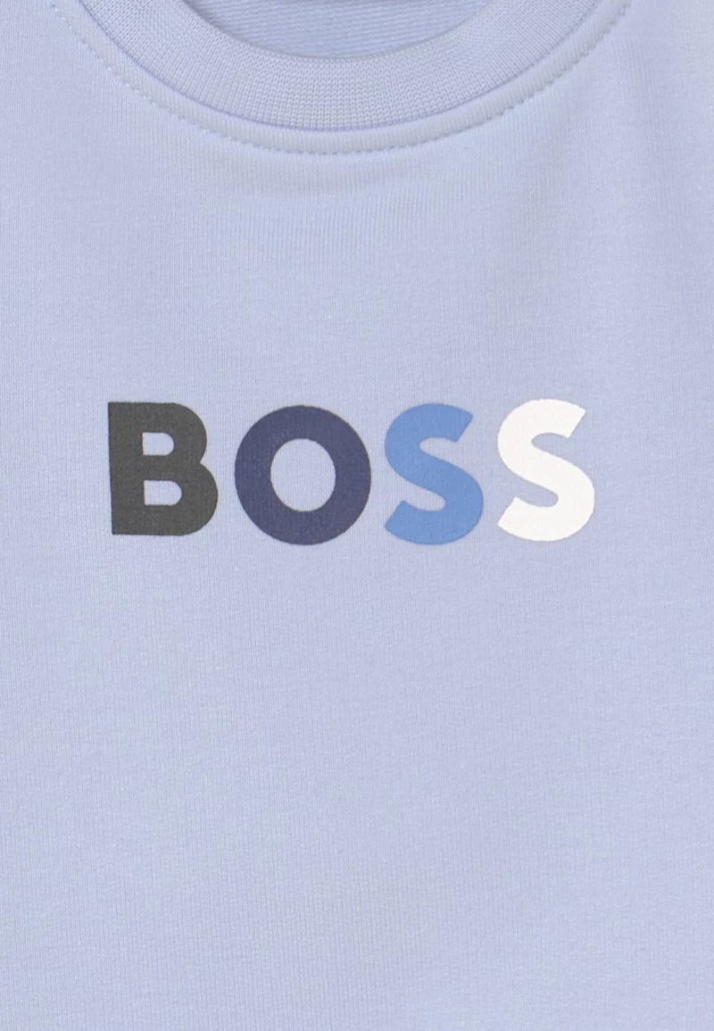 BOSS Kidswear UNISEX Sweatshirt Pale Blue 5 BOSS Kidswear UNISEX Sweatshirt Pale Blue – Image 3