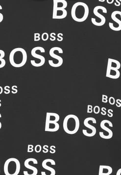 BOSS Kidswear HOODED Sweatshirt Black Enfant -BOSS Soldes Magasin fddd207b44fe416282c198ae22a6d31e