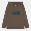 BOSS Kidswear Enfant HOODED Sweatshirt Khaki -BOSS Soldes Magasin ff20cd39171f4ffdb36567aab1fafbb8